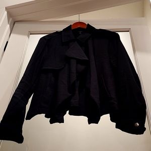 Vera Wang fly away dress jacket!Modern and edgy all in one!